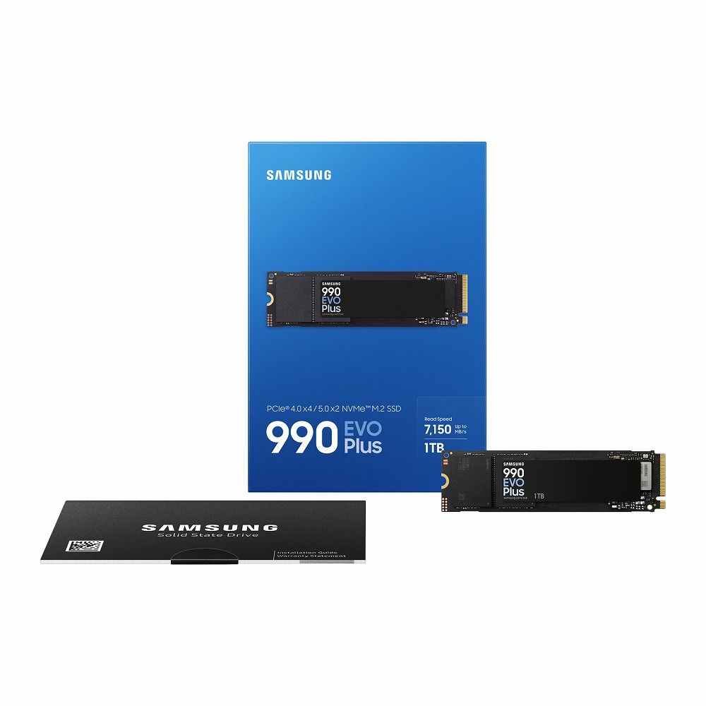 楽天市場】Samsung｜サムスン PCIe 4.0 x4 NVMe M.2 SSD 990 EVO Plus