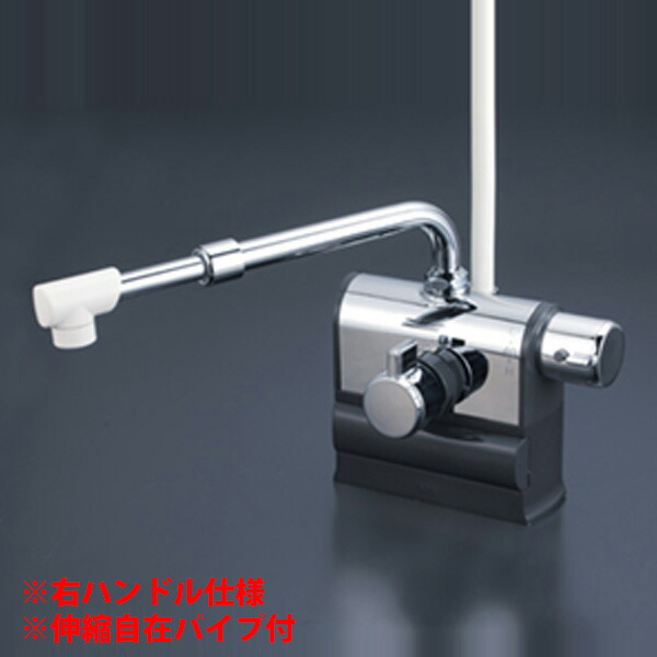 楽天市場】【限定在庫】KVK KF3008R デッキ形サーモスタット式シャワー