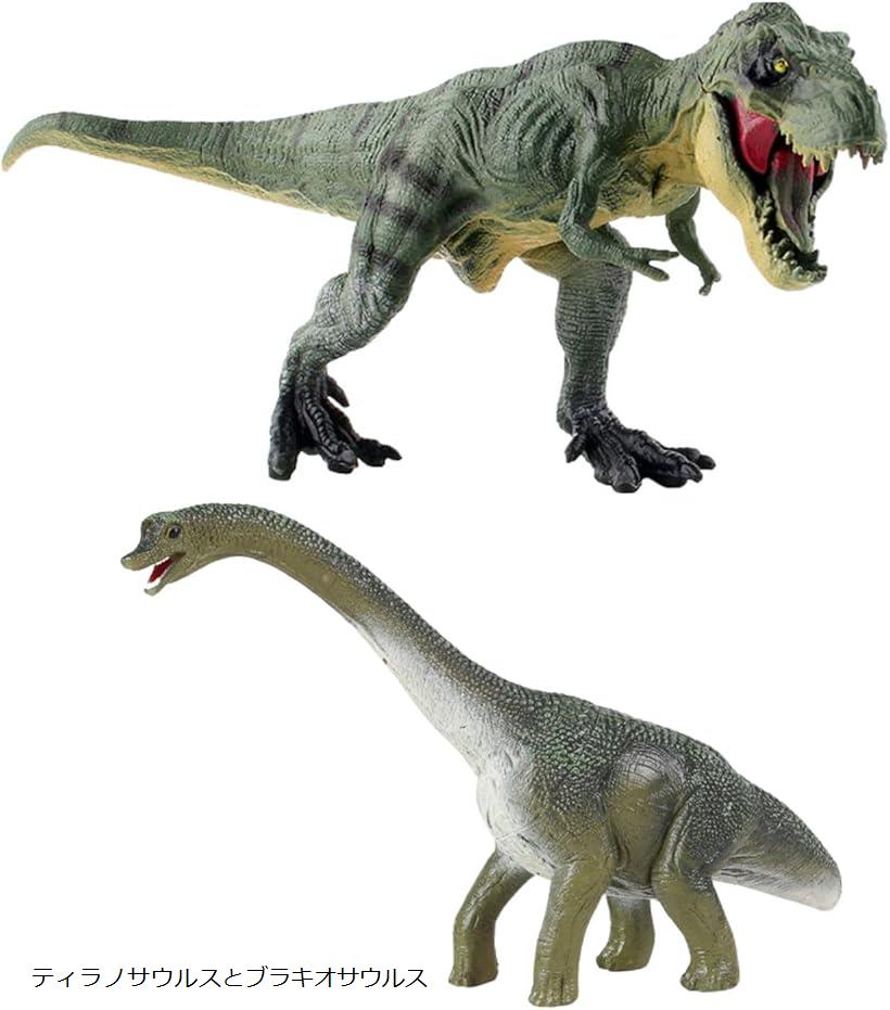 楽天市場】ティラノサウルス ブラキオサウルス 恐竜 おもちゃ 玩具