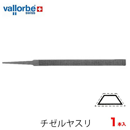 楽天市場】vallorbe バローべ チゼルヤスリ チェンソー用 1本セット
