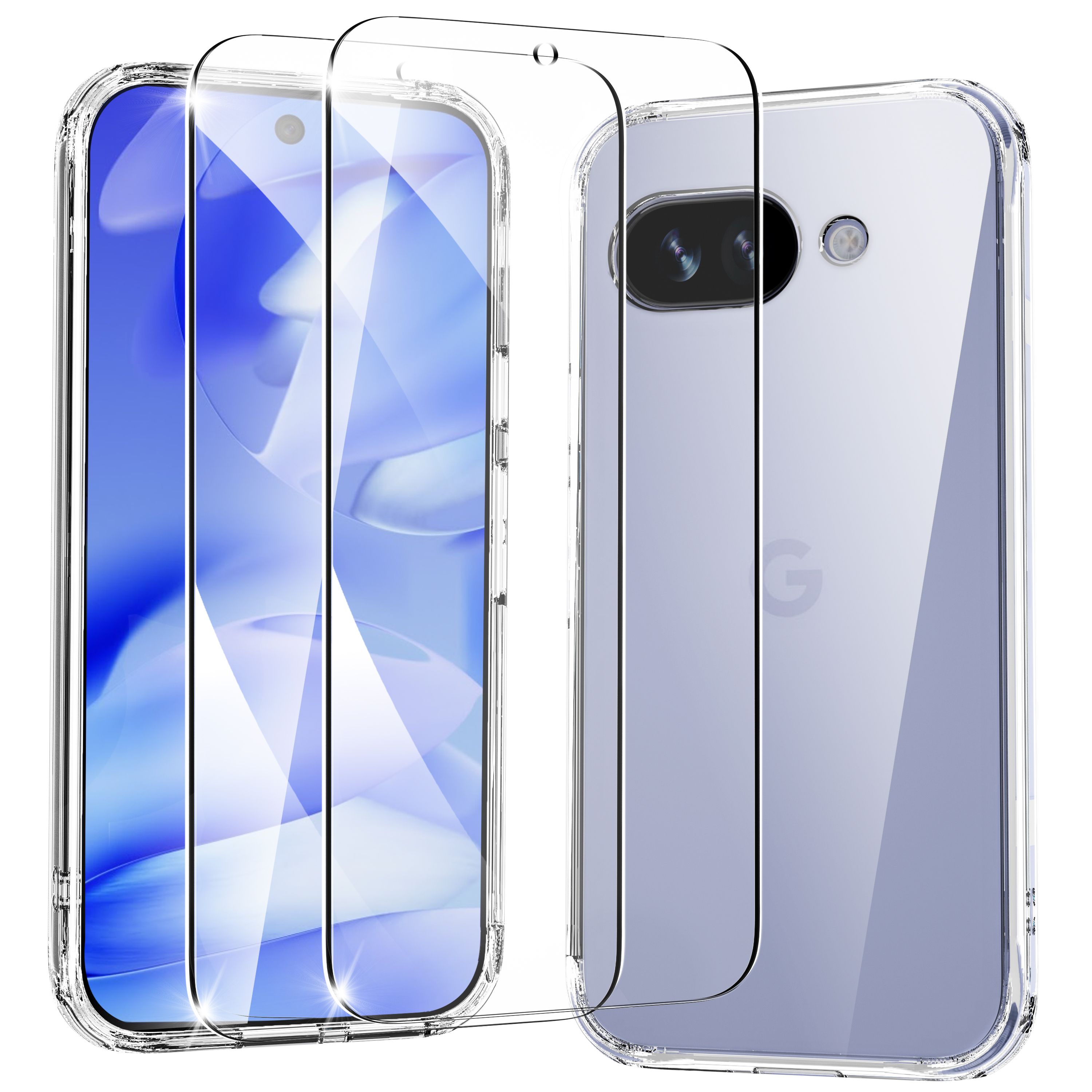 楽天市場】Google Pixel 9a ケース + ガラスフイルム付き（2枚入
