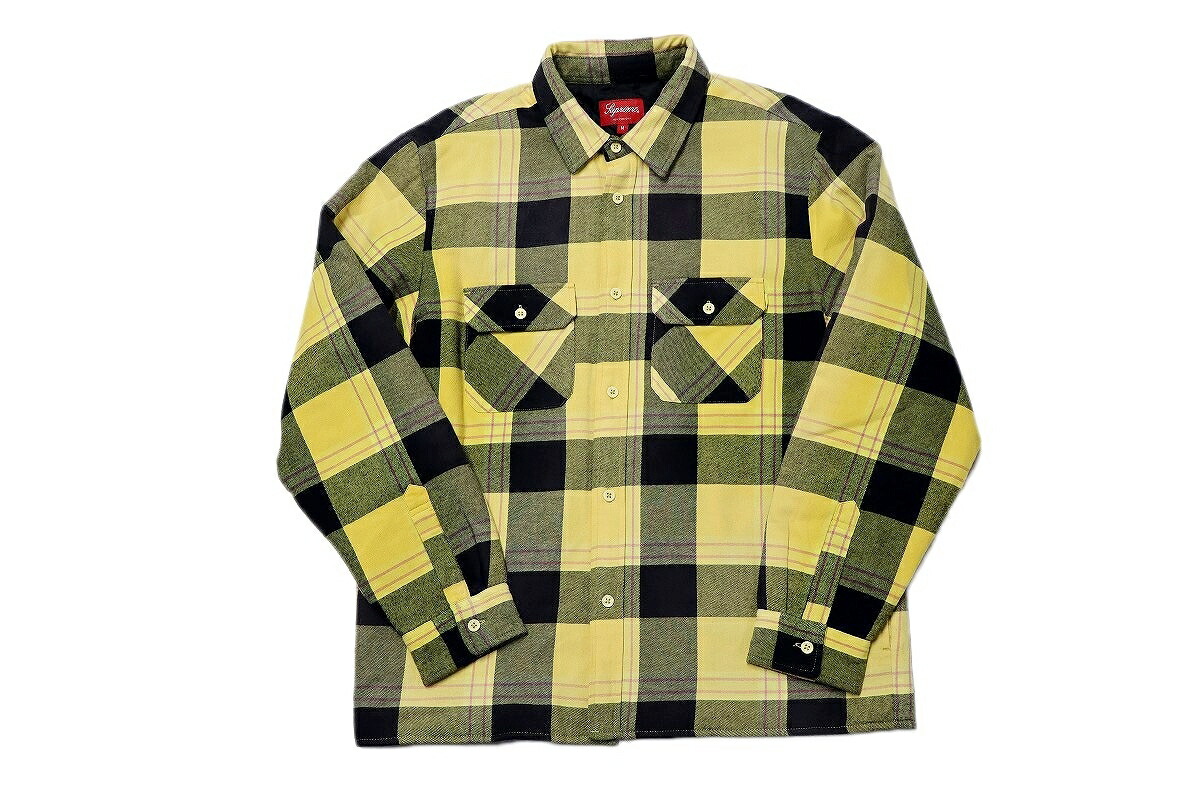 楽天市場】Supreme 22aw Shearling Lined Flannel Shirt Size-M