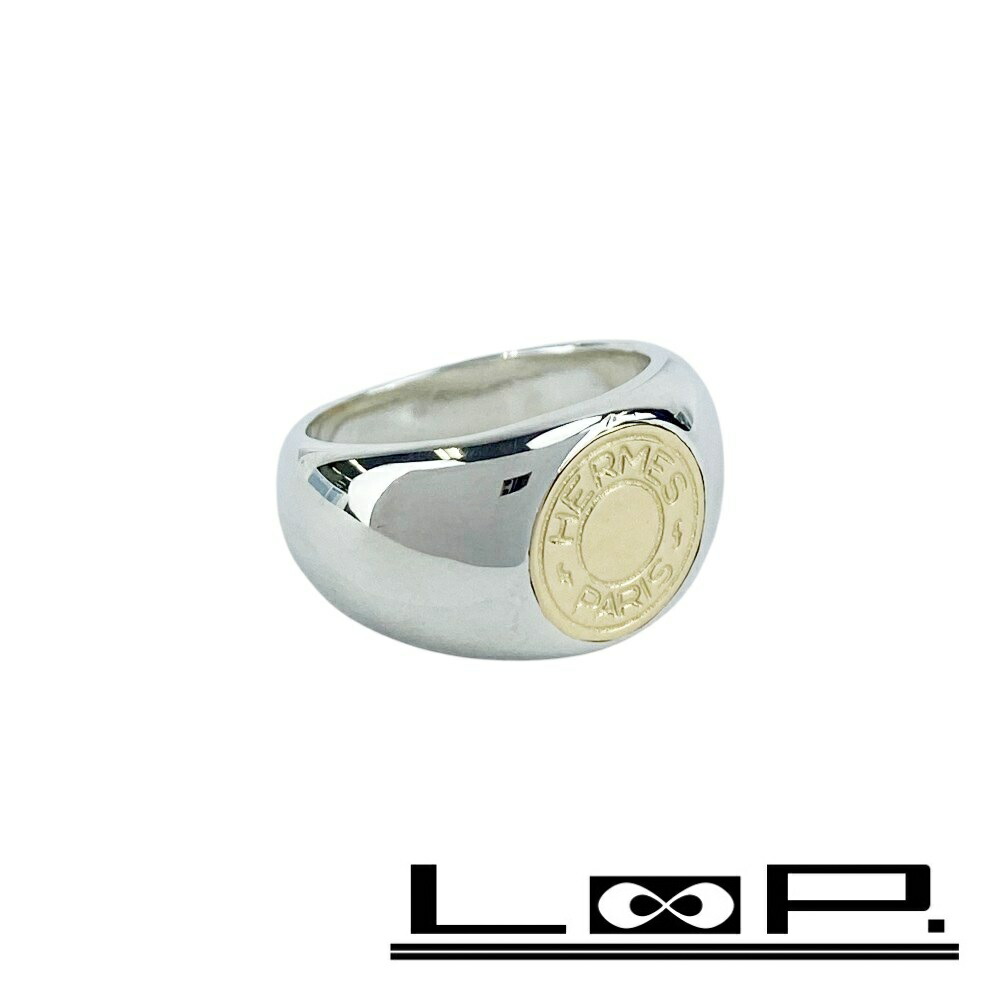 楽天市場】【エルメス】Hermes コンビ 750 SV925 ヴィンテージ リング