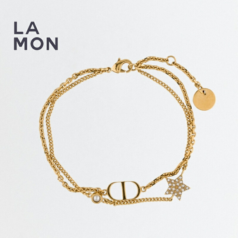 楽天市場】Dior ディオール Petit CD Pearl Bracelet ブレスレット