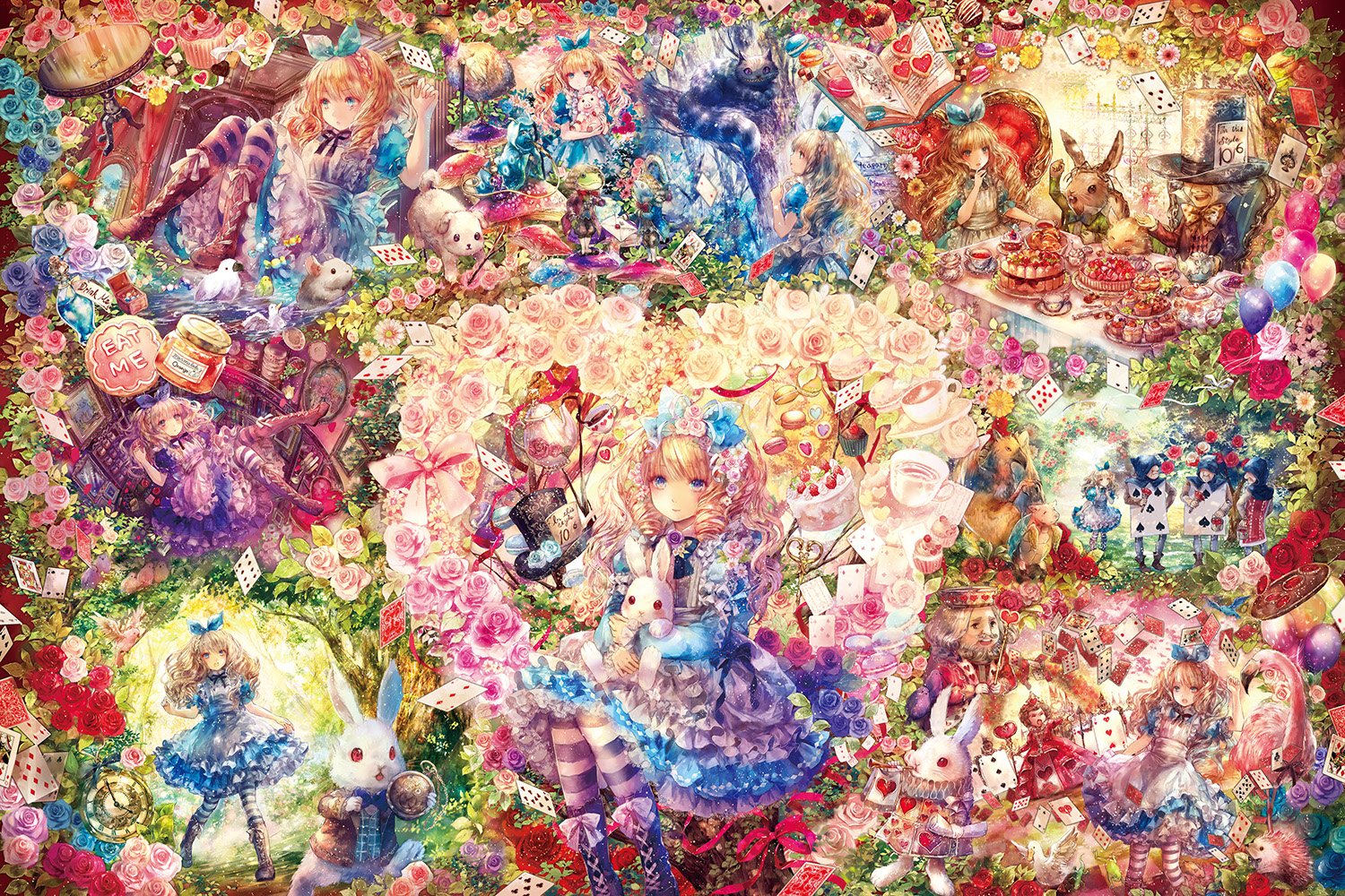 楽天市場】1000ピースジグソーパズル プリンセス物語（おにねこ） 《廃