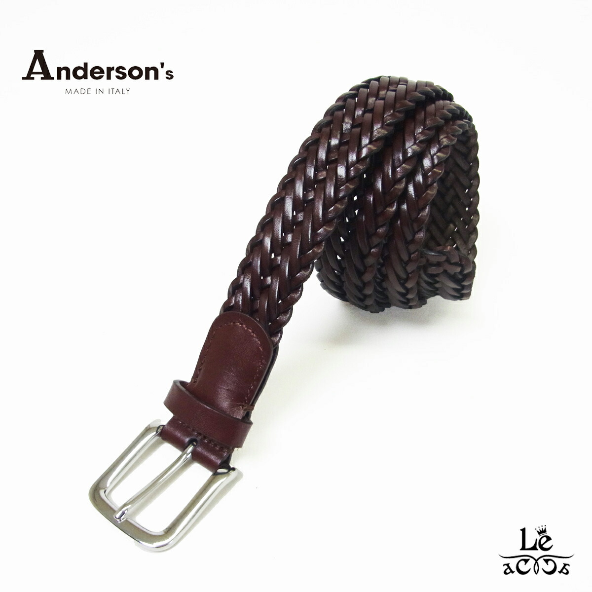 楽天市場】アンダーソンズ ベルト メッシュベルト 牛革 イタリア製