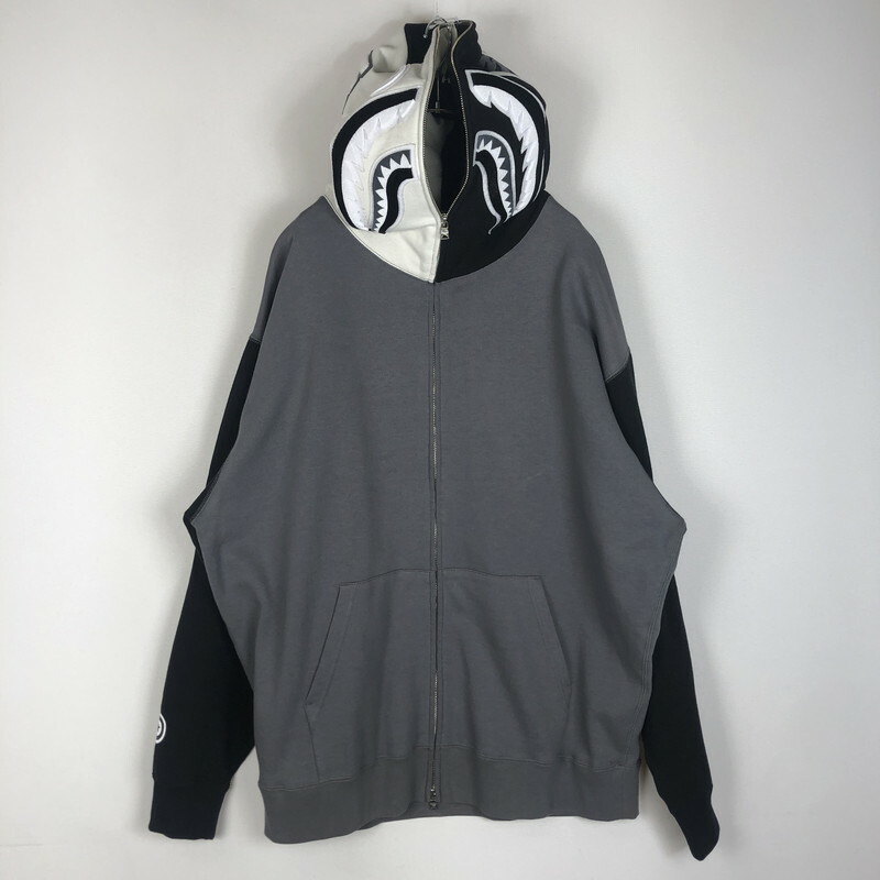 楽天市場】A BATHING APE(アベイシングエイプ) SHARK FULL ZIP HOODIE