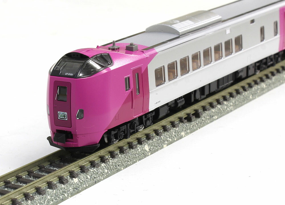 楽天市場】キハ261-5000系特急ディーゼルカー（ラベンダー）セット（5