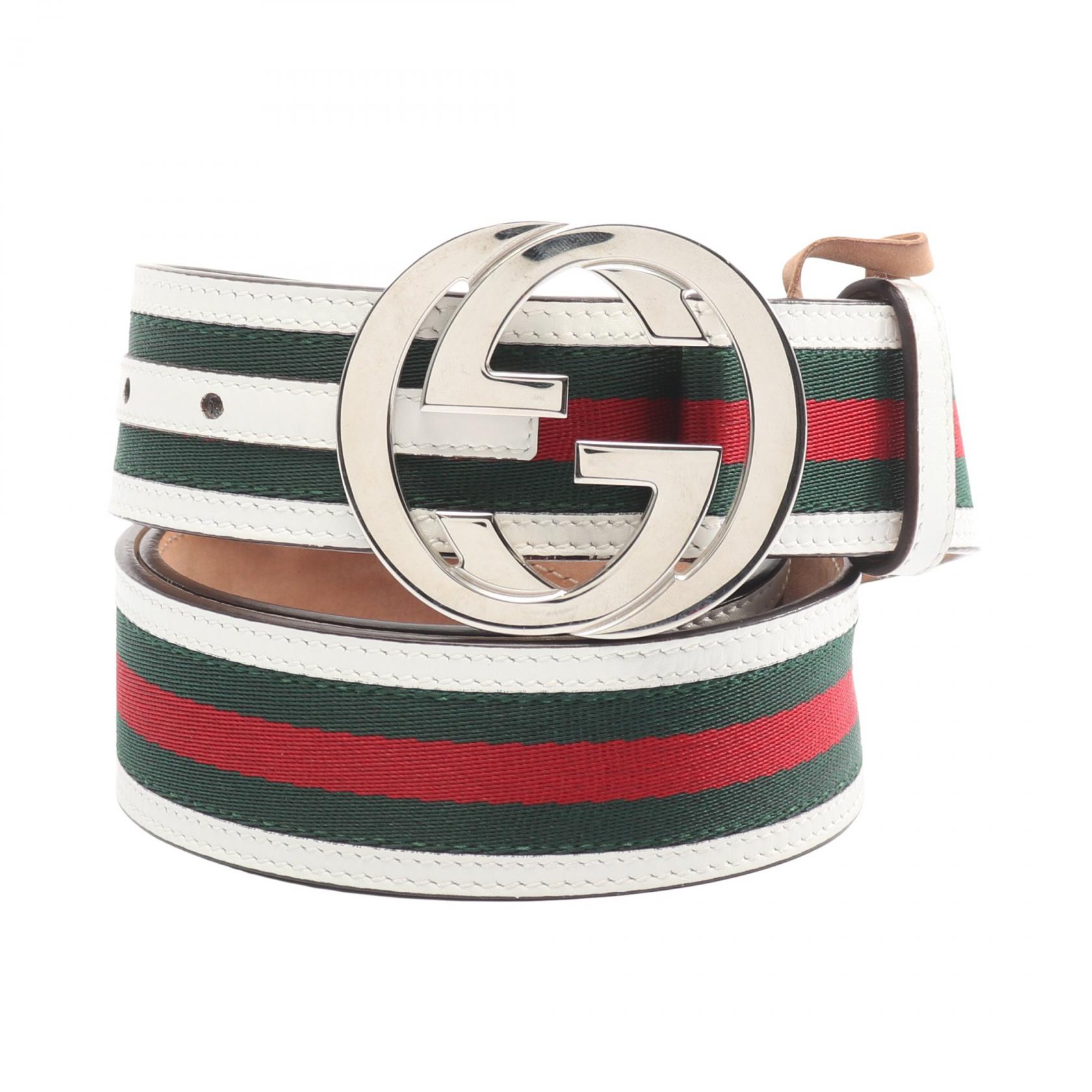 楽天市場】GUCCI グッチ ベルト 114876 グッチシマ インターロッキング