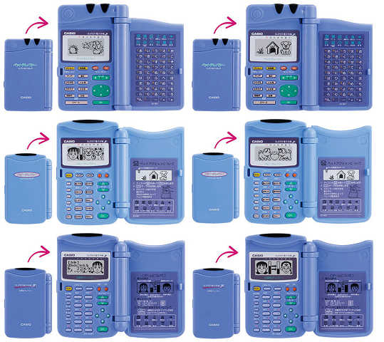 楽天市場】CASIO 電子手帳コレクション [3.パピーテレパシーA