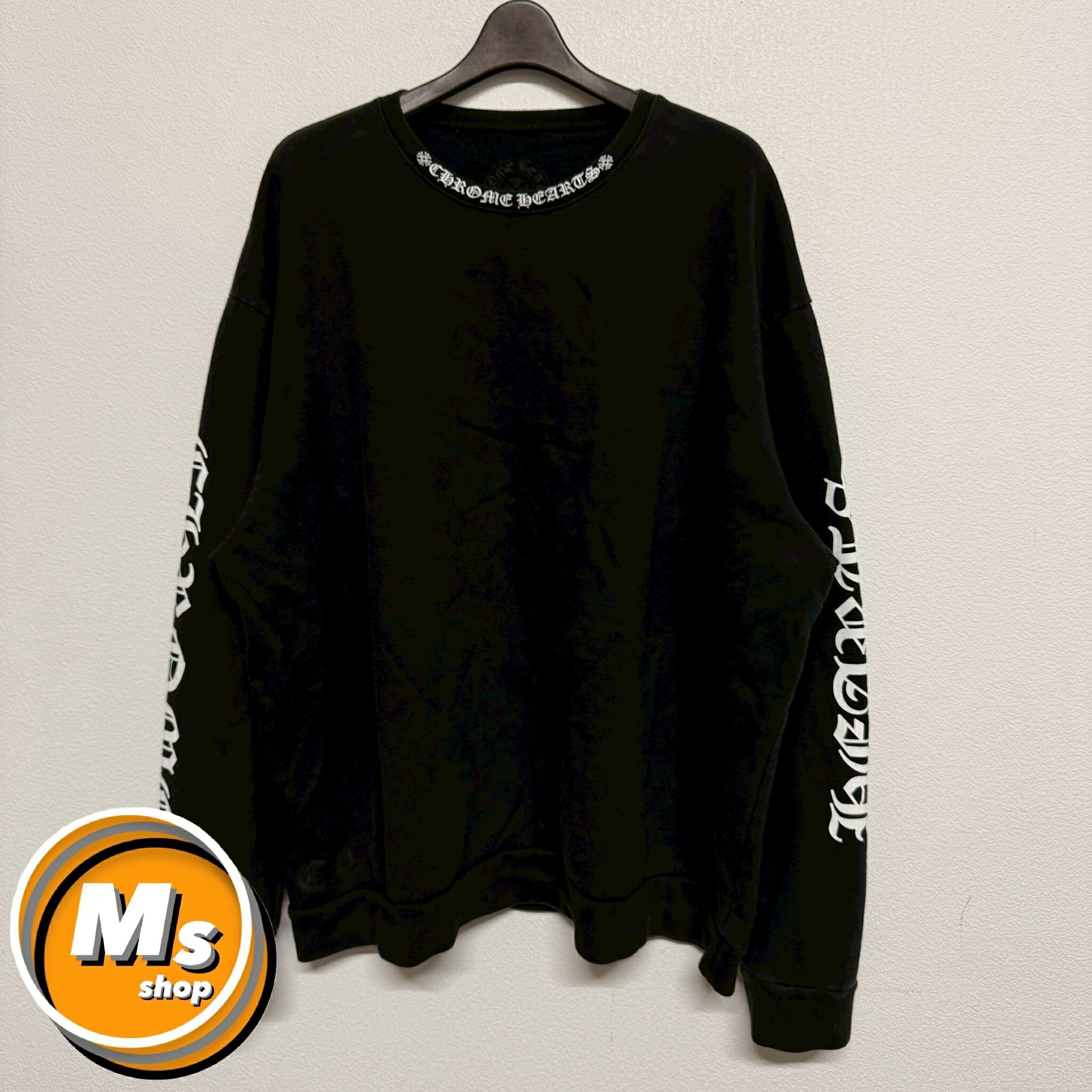 楽天市場】クロムハーツ ロングTシャツ V1 黒／赤 Lサイズ 長袖 : SKYTREK