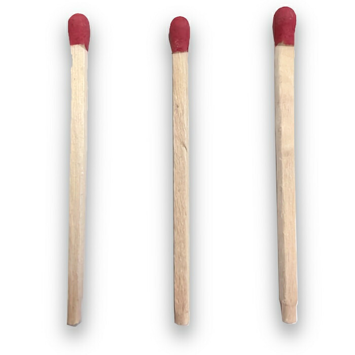 楽天市場】詰替えマッチ棒（約25g100本)エンジ頭 : ナカムラマッチ