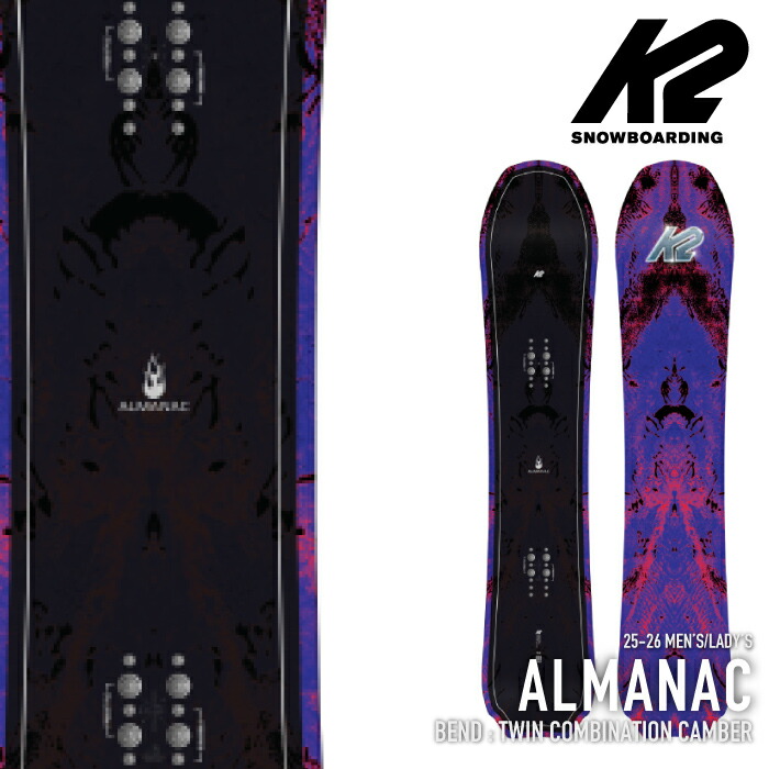 楽天市場】スノーボード 板 メンズ 単品 K2 ケーツー ALMANAC