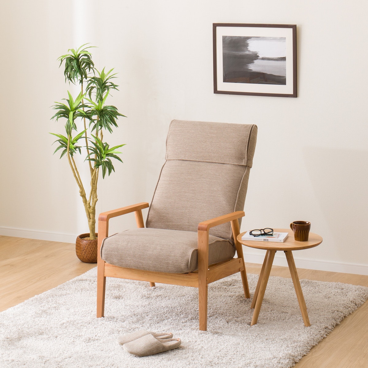 楽天市場】[幅60cm] パーソナルチェアセット (アルナスDR-BE/LBR