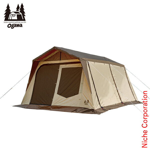 楽天市場】オガワテント テント ロッジ型テント ロッジシェルター