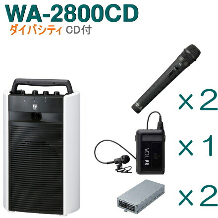 楽天市場】[ WM-1220 ] TOA ワイヤレスマイクロホン 800MHz帯 スピーチ