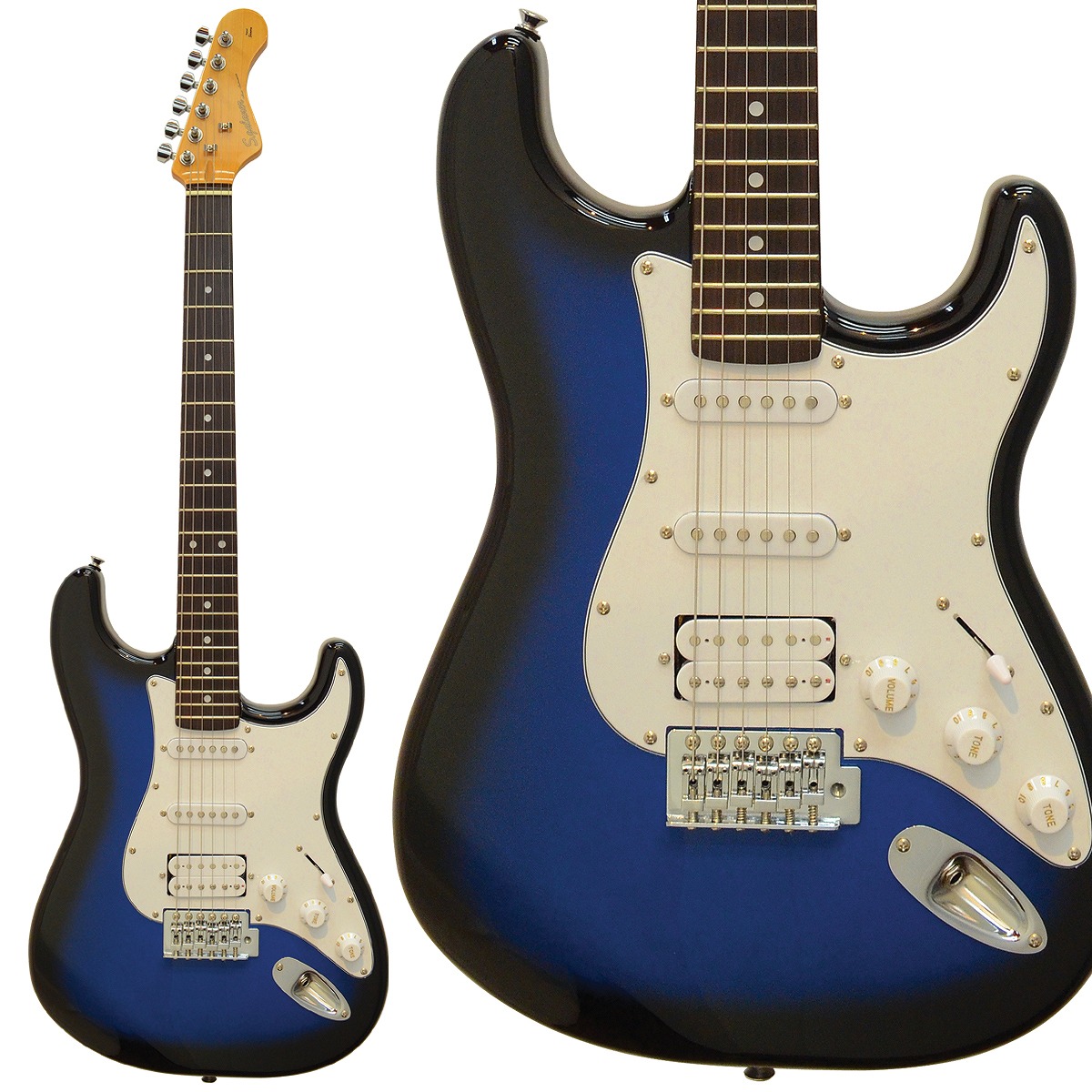 楽天市場】エレキギター 初心者オススメS.Galaner GuitarSST-PRO FM