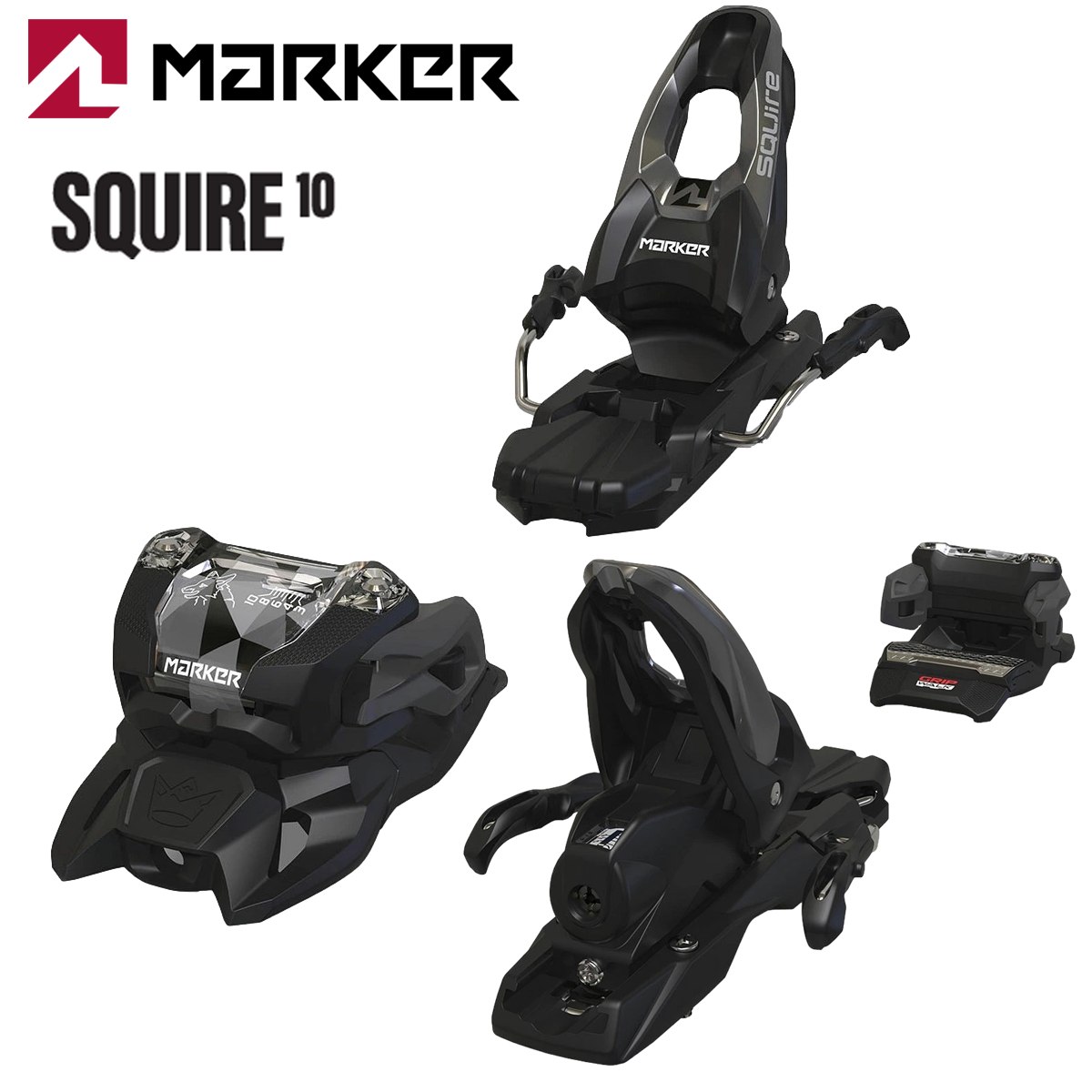 楽天市場】MARKER SQUIRE 11 24/25 90mm 100mm110mmブレーキ選択可