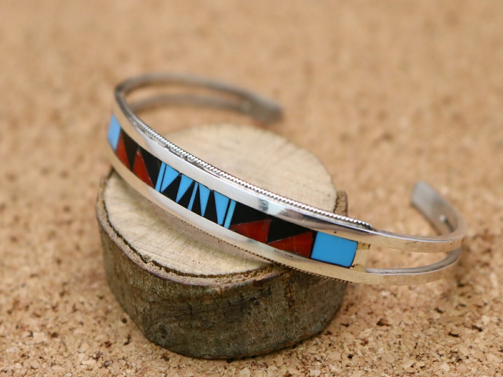 楽天市場】インディアンジュエリー ズニ族 ターコイズ コーラル