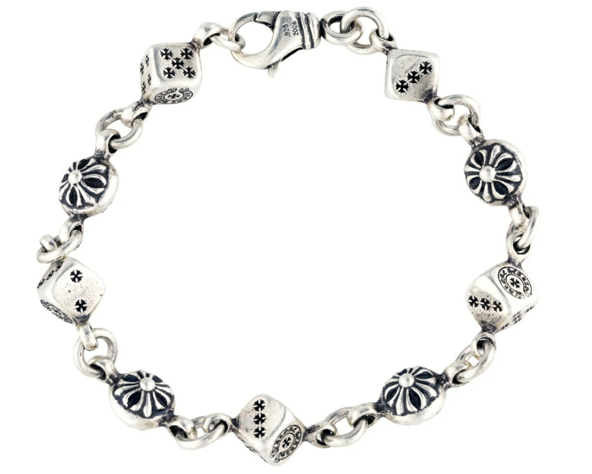 楽天市場】クロムハーツ ダブルIDブレスレット ダガー クラシック