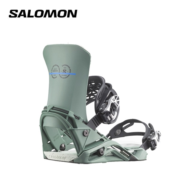 SALOMON スノボ ビンディング サイズS グリーン 楽天市場