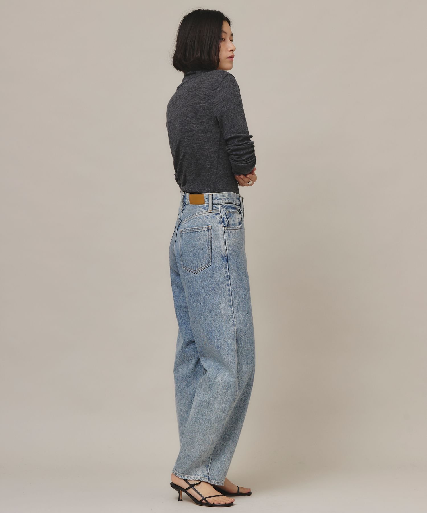 Curensology ＜&RC＞カーヴィーデニムパンツ カレンソロジー パンツ