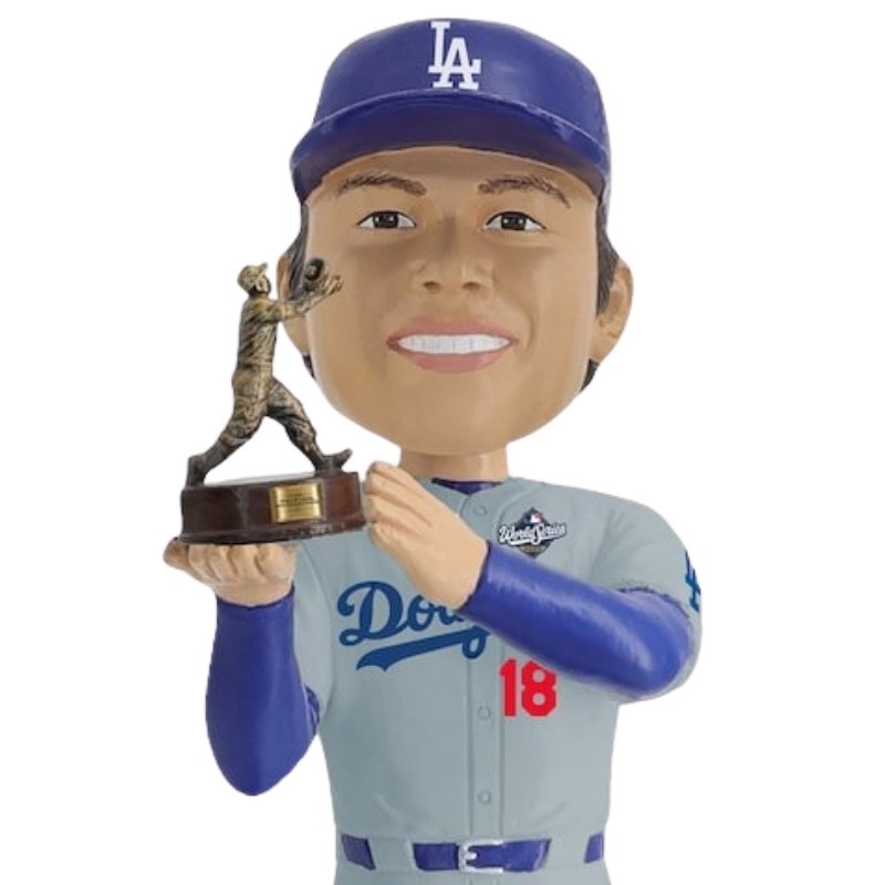 山本由伸 MVP 記念 ボブルヘッド ドジャース 2025 ワールドシリーズ 約