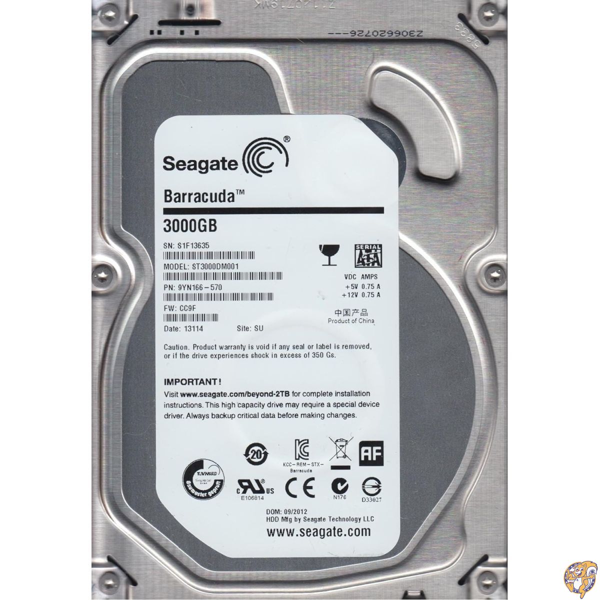 楽天市場】【クーポン配信中】Seagate 3.5インチ内蔵HDD 300GB SAS 6G