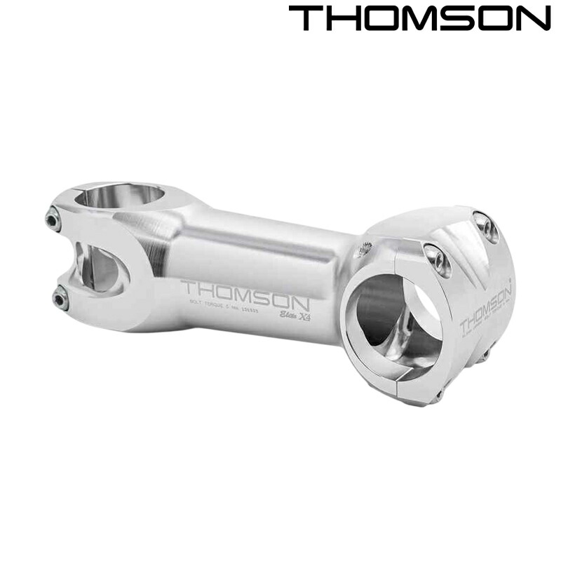 楽天市場】自転車 ステム トムソン THOMSON ELITE X4 STEM シルバー