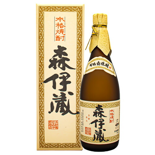 楽天市場】森伊蔵 金ラベル かめ壺焼酎 25% 720ml 箱付 本格芋焼酎