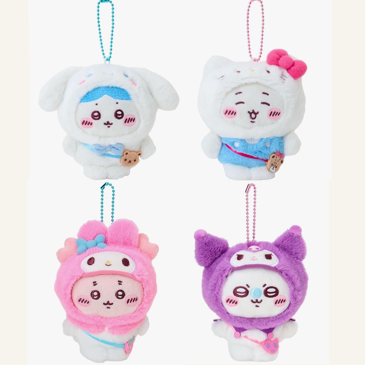 楽天市場】【カニ（古本屋）】ちいかわ ぬいぐるみパスケースポーチ2