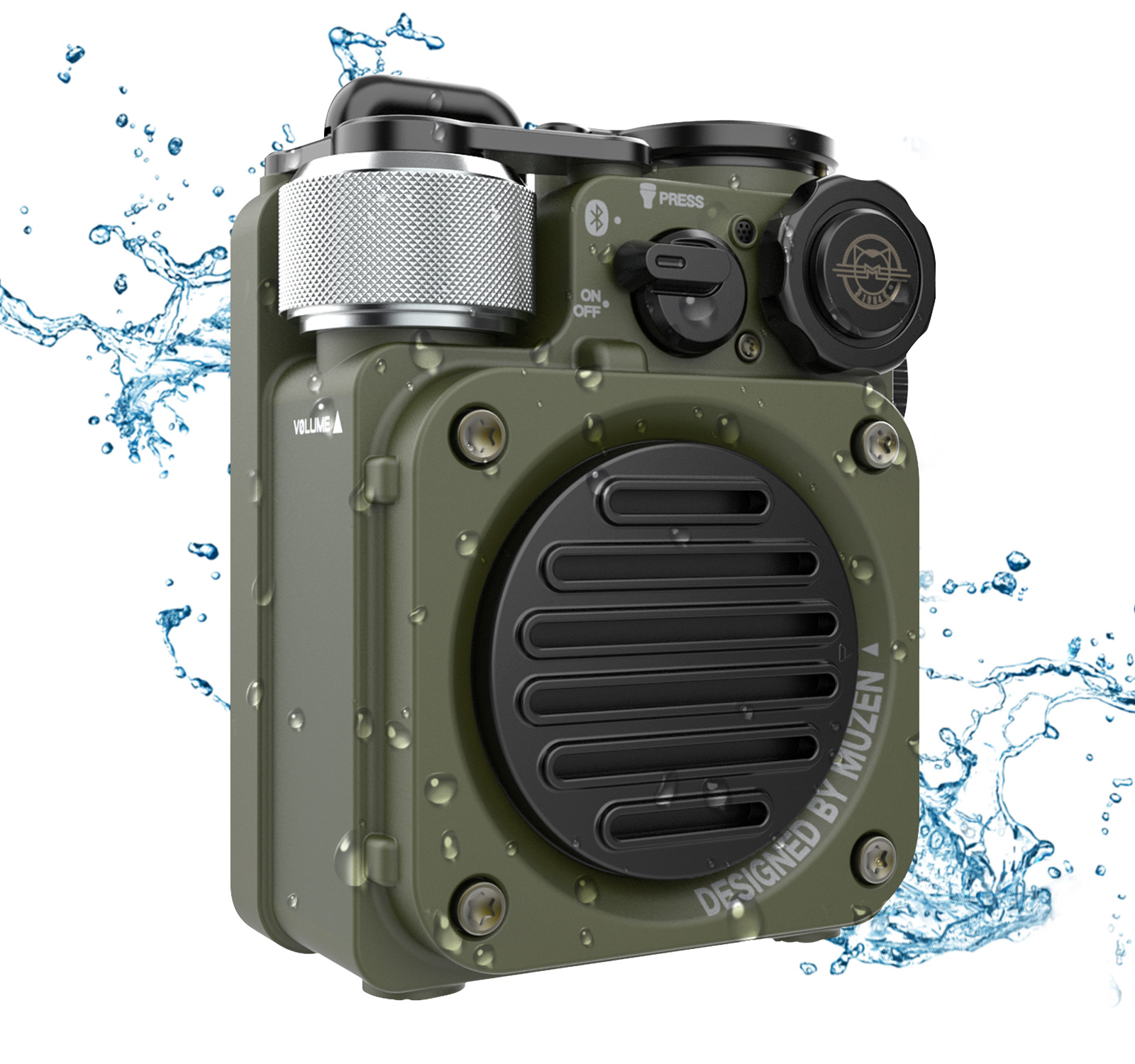 楽天市場】ポイント5倍 MUZEN Wild Mini 第2世代 Bluetooth スピーカー