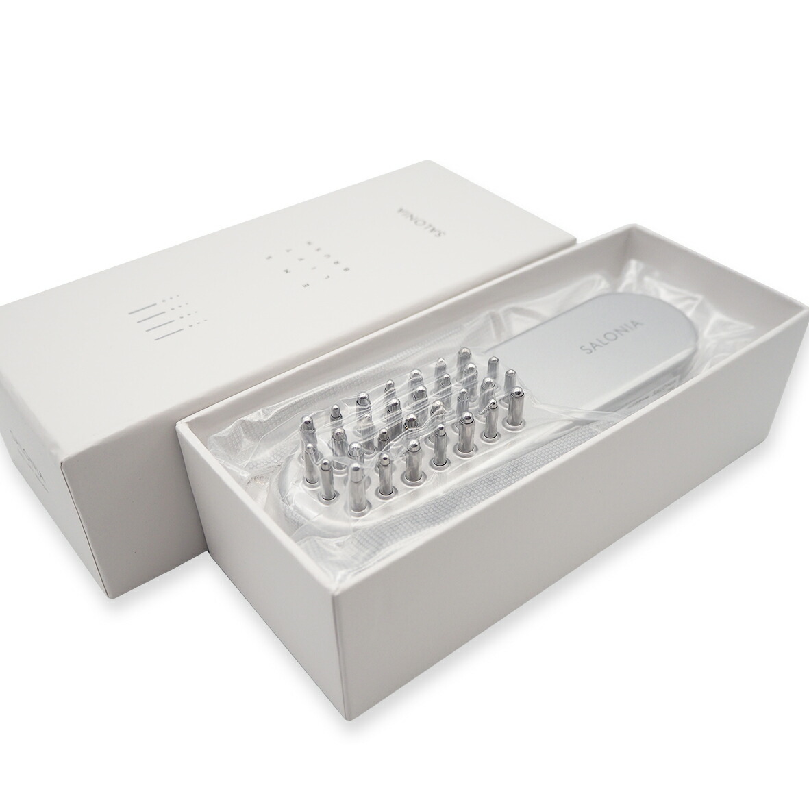 楽天市場】SALONIA サロニア EMS リフトブラシ 美顔器 ems リフト