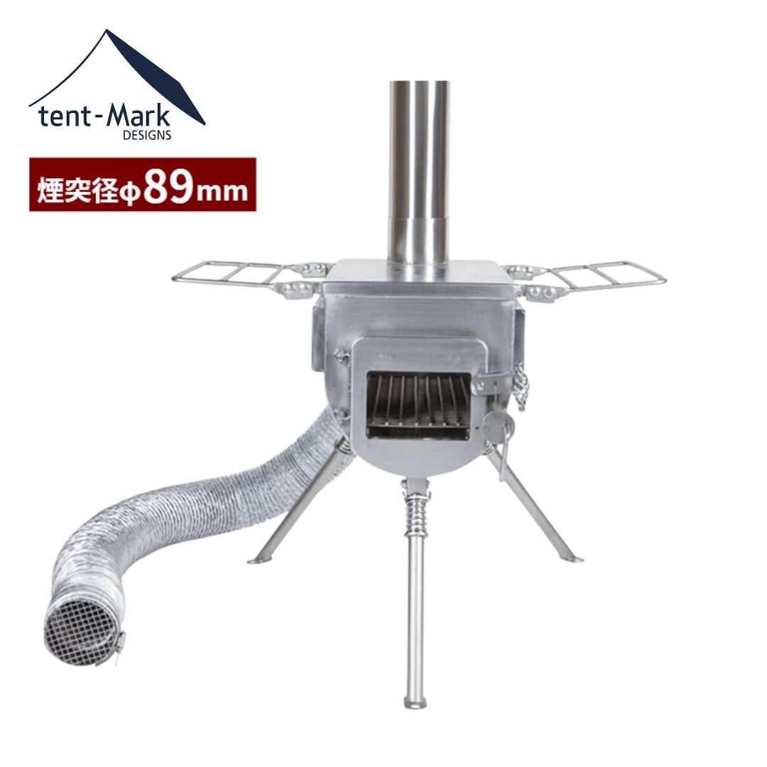 楽天市場】テンマクデザイン ウッドストーブサイドビュー アウトサイド