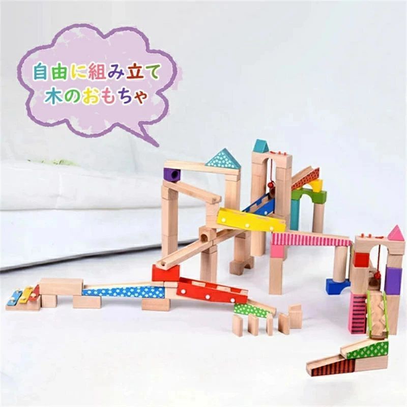 楽天市場】マジックウッド カラコロツリー S[木製 おもちゃ ビー玉