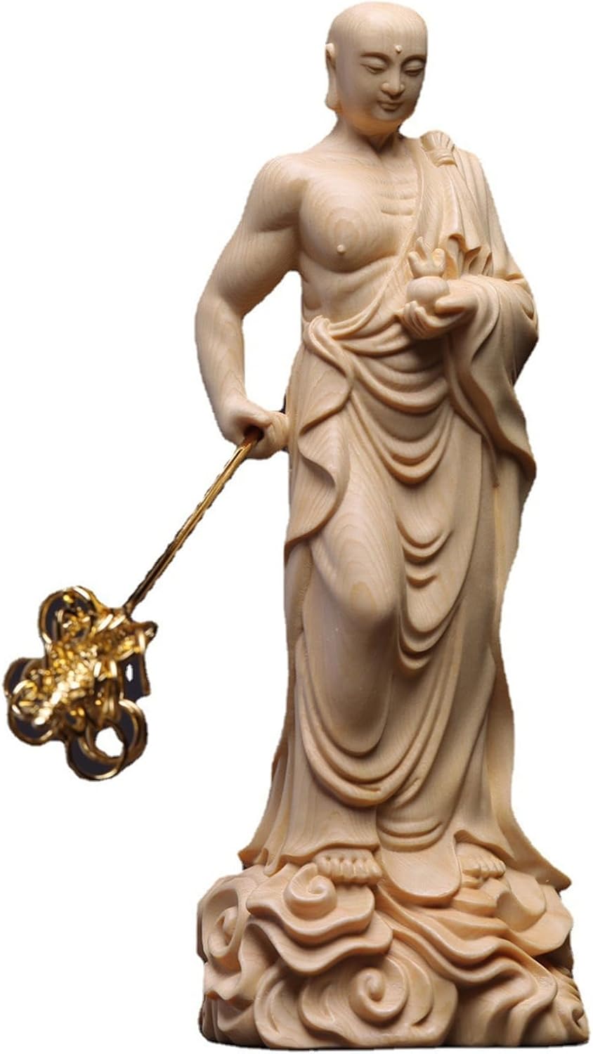 楽天市場】【ミニ仏像】お地蔵様像（一位の木製）☆日本製・手作り品小