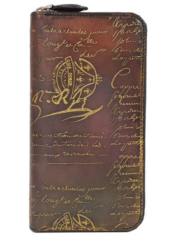 楽天市場】ベルルッティ【Berluti】 イタウバ ロングジップウォレット