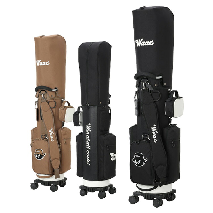 楽天市場】新作 ワック ゴルフ キャディバッグ 072252800 スタンド