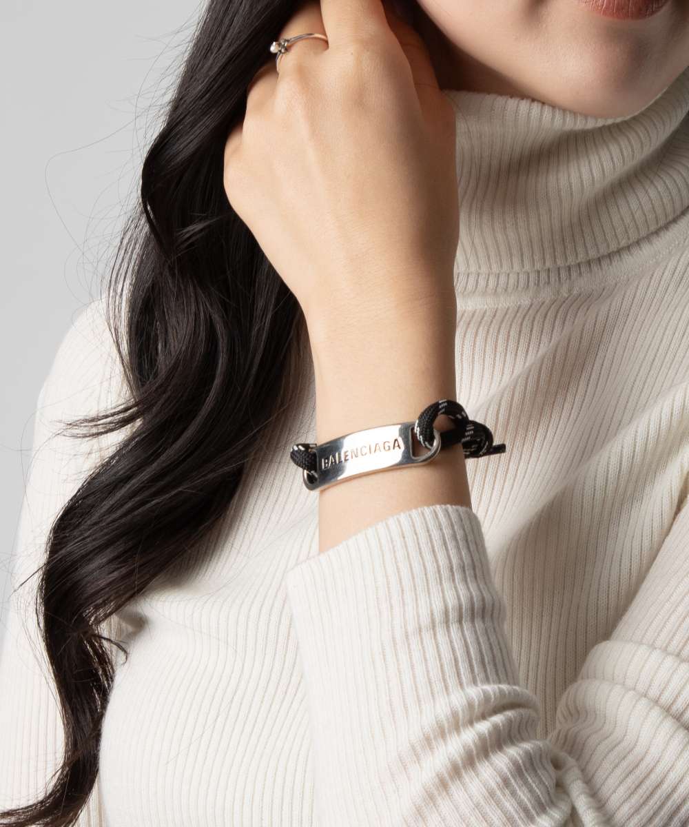 楽天市場】BALENCIAGA バレンシアガ ブレスレット I Love BB Bracelet