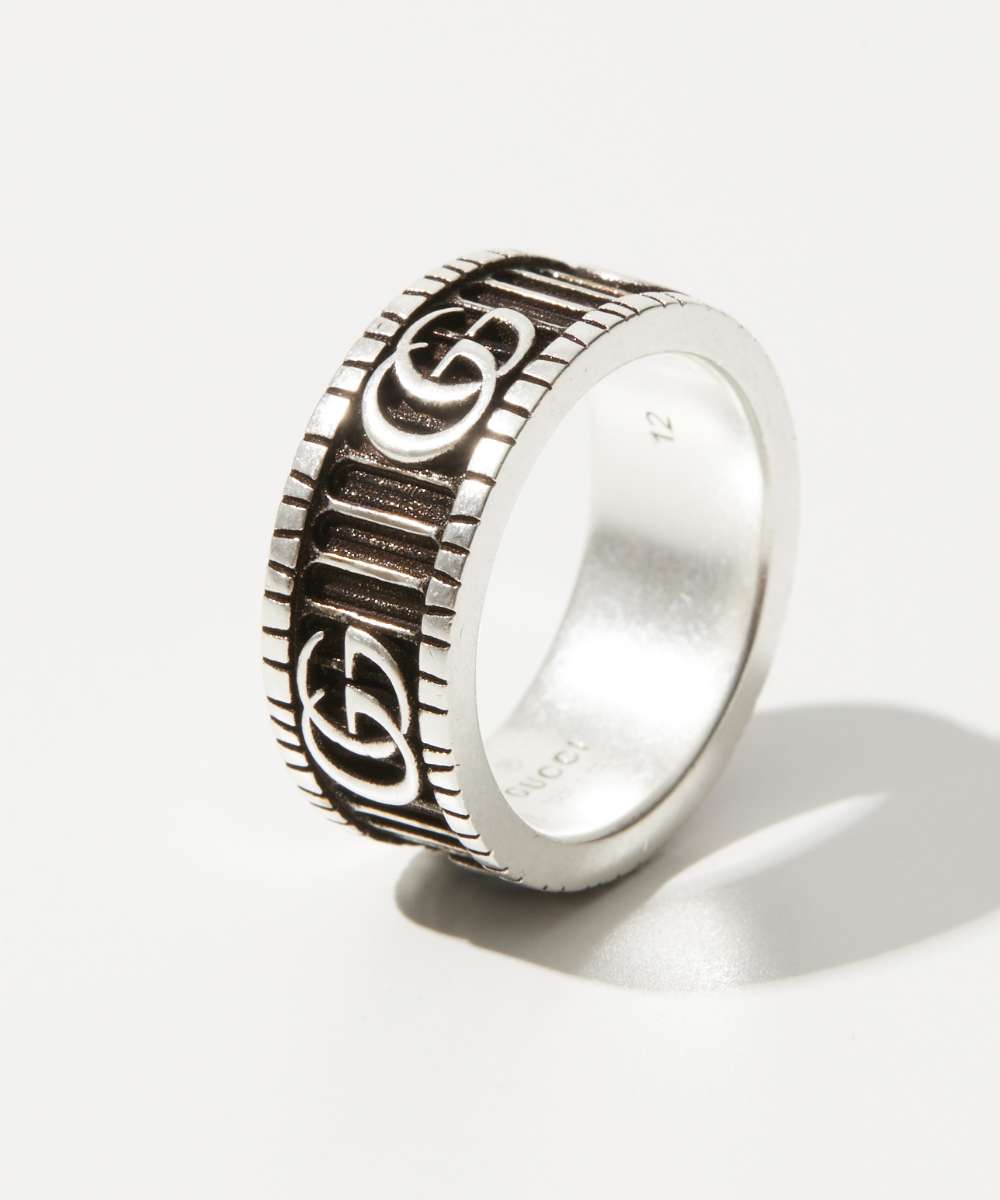 楽天市場】グッチ リング GUCCI ダブルG 627729 J8400 0701 ユニ