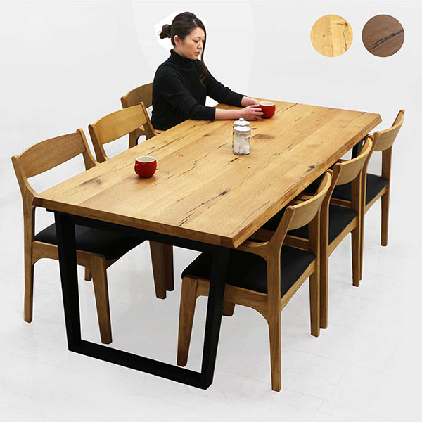 楽天市場】ダイニングテーブルセット 6人掛け 7点セット 天板に掛け