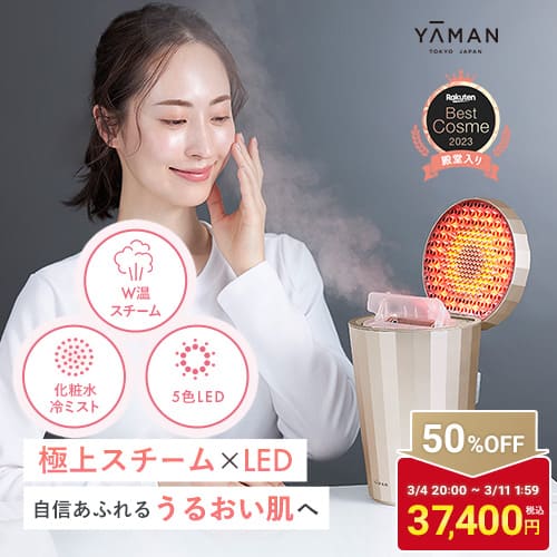 楽天市場】SALONIA ピュアブライトスチーマー グレー SAL22207SL