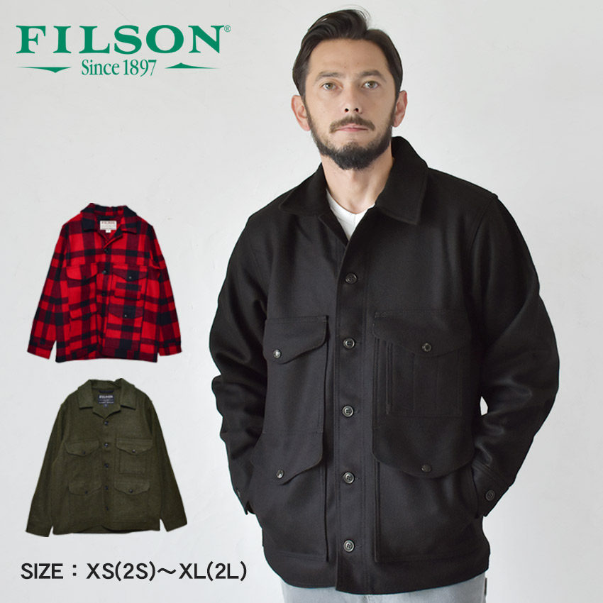 楽天市場】フィルソン ウールジャケット FILSON マッキノー クルーザー