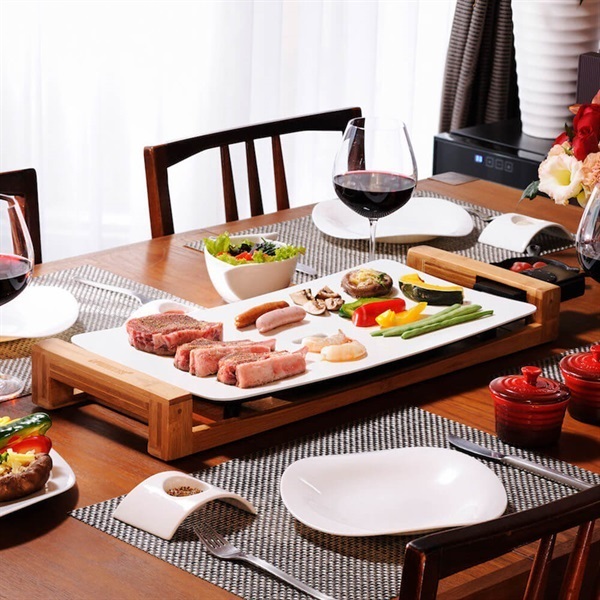 PRINCESS(プリンセス)テーブルグリルストーン(ホワイト)「103033