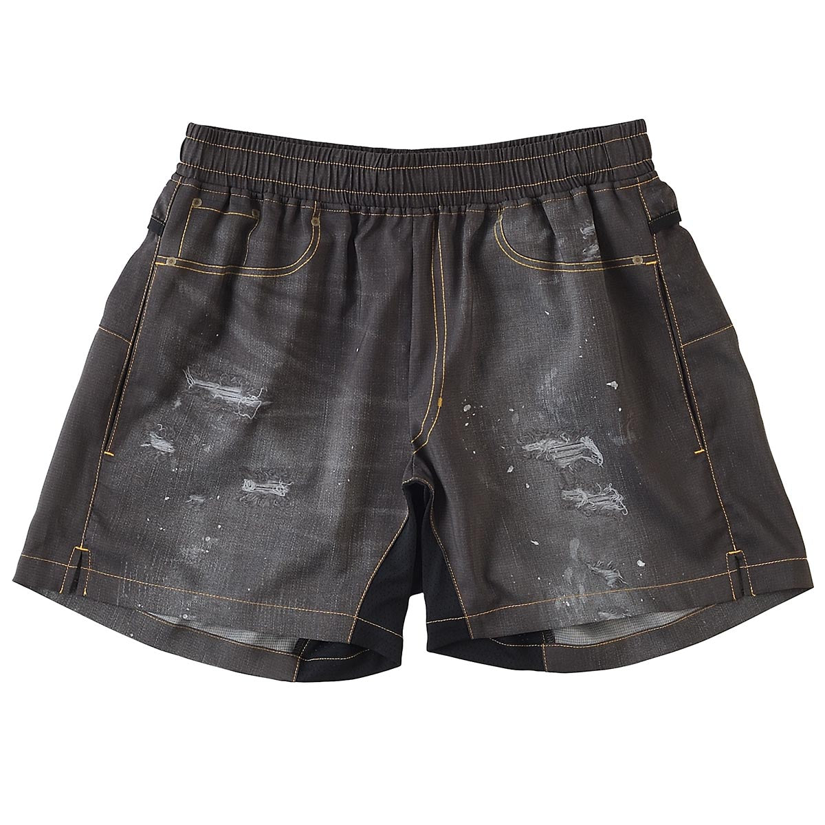 WILD DRY DENIM ランニングパンツ IV 6ポケット ショート デニムパンツ