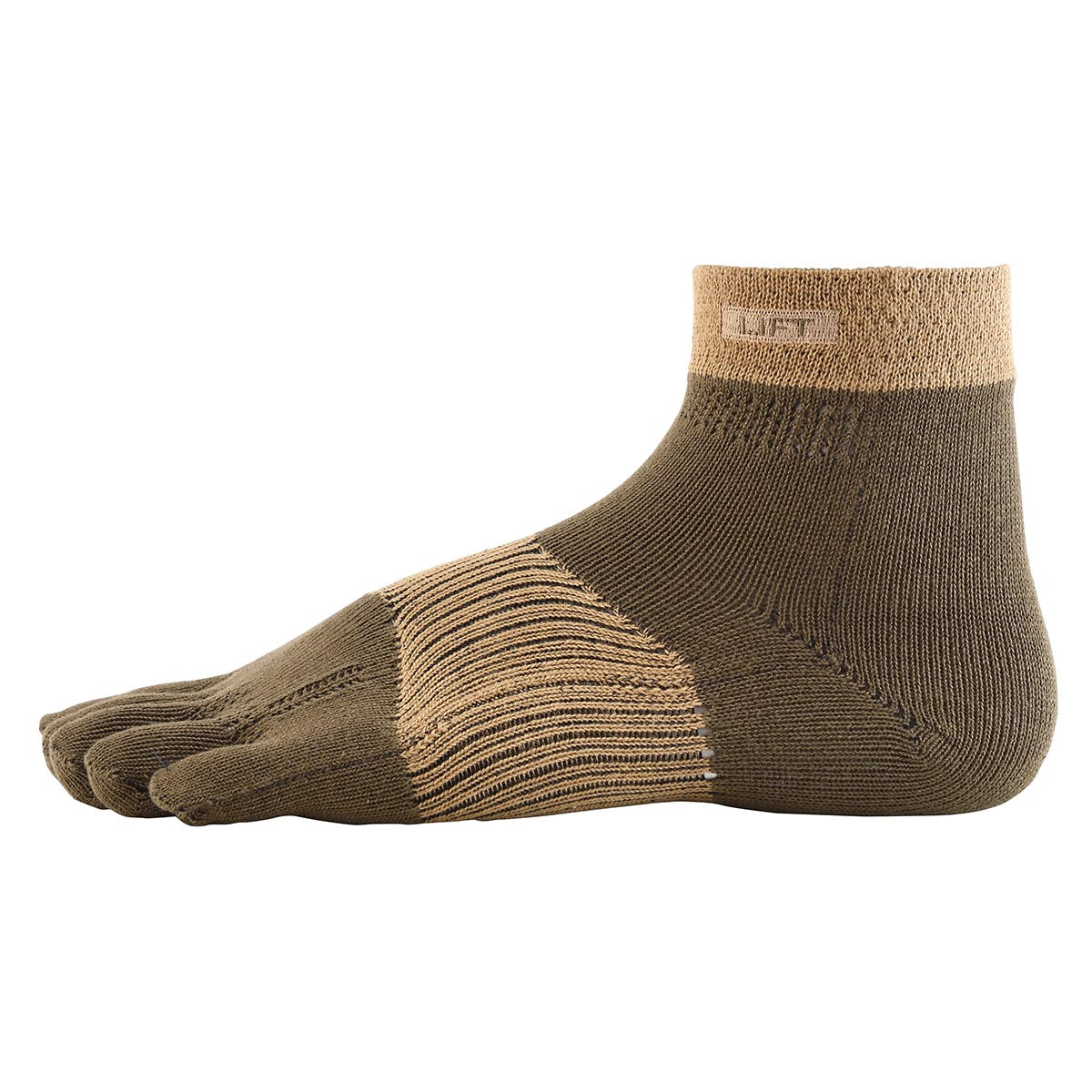 左足＋1足組(1.5足)】LIFT アーチサポート ランニングソックス 靴下