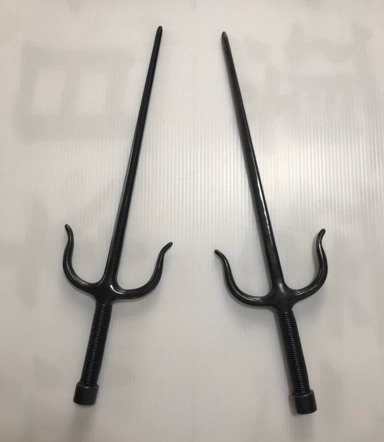 釵 ステンレス製 沖縄型（全日本琉球古武道連盟公認） (国内生産)の