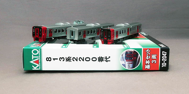 れーるぎゃらりーろっこう / KATO 10-2047 JR 813系-2200 基本3両