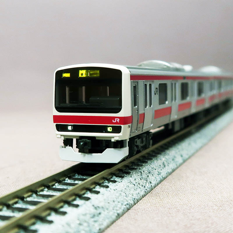 れーるぎゃらりーろっこう / KATO 10-1495+1496 JR 209系-500 京葉線色