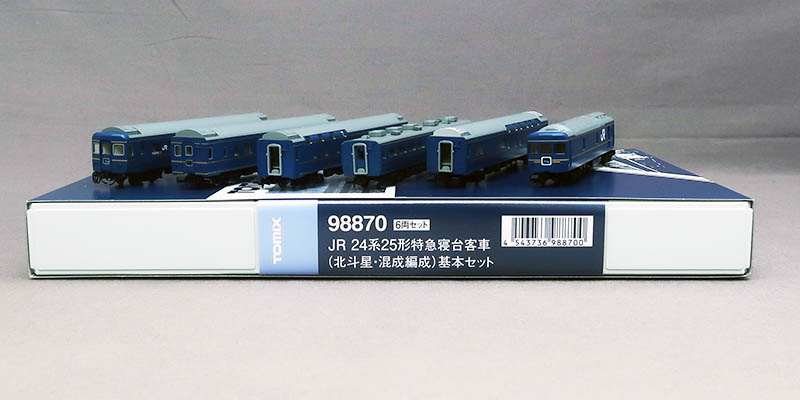 れーるぎゃらりーろっこう / TOMIX 98870+98871 JR 24系25形北斗星